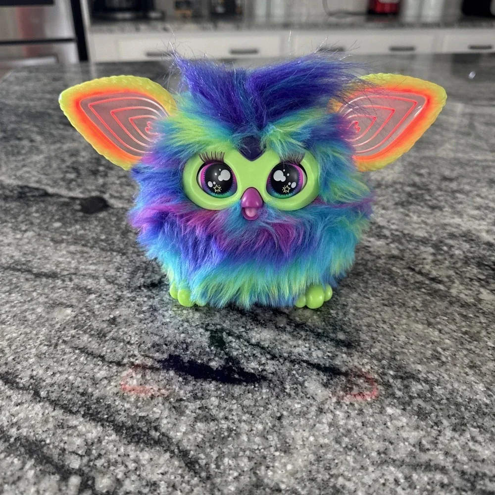 Clean EUC Tested FURBY Galaxy Edition Interactive Plush Glow in The Dark 2023